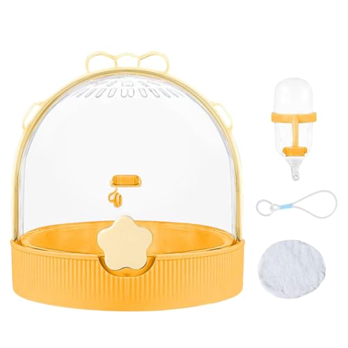 Kleinstierträger - tragbarer Haustierkoffer, Outdoor -Reiseträger | Inbegriffen Wasserflasche, leichte Hasenträger, Wanderweg -Reisetasche für Chinchilla, Igel, Mäuse, Kaninchen, kleine Haustiere Kleinstierträger - tragbarer Haustierkoffer, Outdoor -Reiseträger | Inbegriffen Wasserflasche, leichte Hasenträger, Wanderweg -Reisetasche für Chinchilla, Igel, Mäuse, Kaninchen, kleine Haustiere von Ziennhu