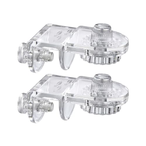 Ziennhu Aquarium-Deckelgriff – Acryl randlose Glas-Himmel-Clips, Abdeckung für Deckel und Haube, randloses Aquarium-Zubehör von Ziennhu