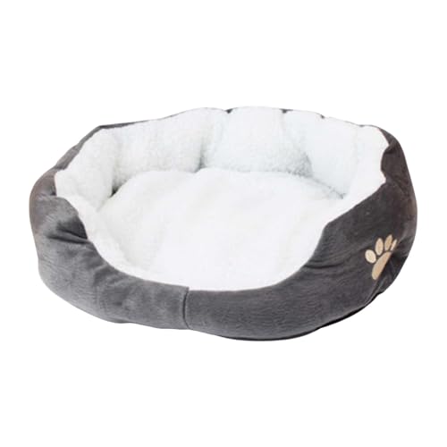 Ziennhu LucyBalu® Dinghy Katzenbett | Katzenkissen | Bett | Korb für große und kleine Katzen | Kissen für weich und bequem | Donut | Bett für drinnen | Schlafen von Ziennhu