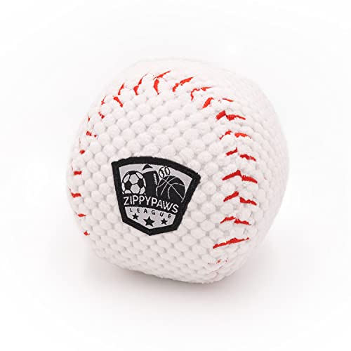 Zippy Paws ZP937 SportsBallz - Baseball Hundespielzeug, 200 g von ZippyPaws