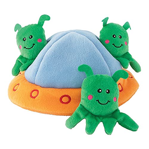 Zippy Paws ZP950 Burrow - Aliens in UFO Hundespielzeug, 200 g Zippy Paws ZP950 Burrow - Aliens in UFO Hundespielzeug, 200 g von ZippyPaws