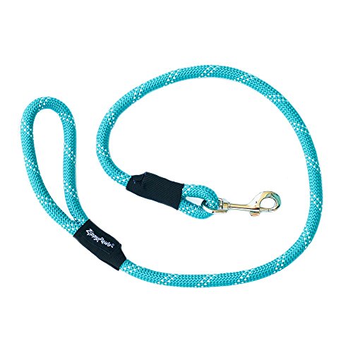 Zippy Paws Zp341 Climbers Rope Leash Original 4 Ft Teal von ZippyPaws