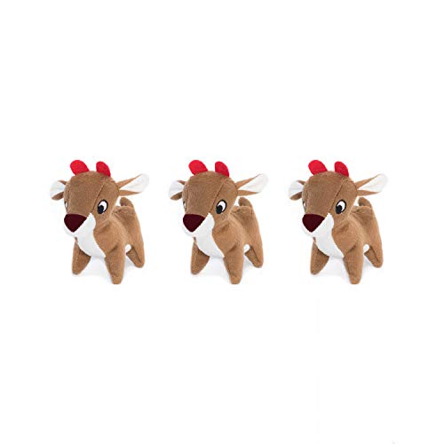 ZippyPaws Holiday Miniz 3er-Pack Rentier von ZippyPaws