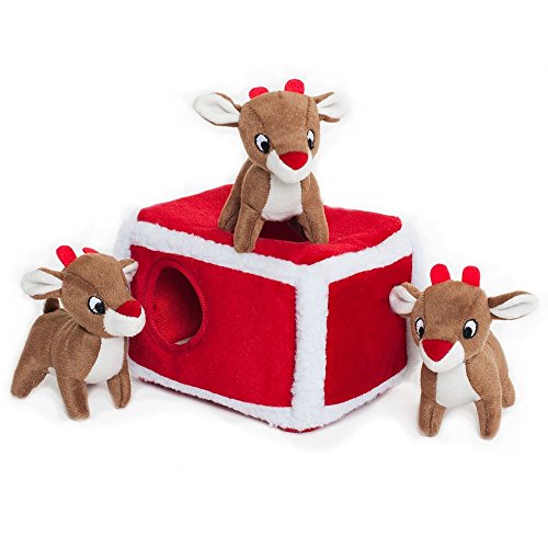 Unbekannt Animal World ZP612 Reindeer Pen Hundespielzeug von ZippyPaws