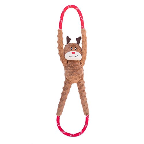 Unbekannt Animal World ZP679 RopeTugz - Reindeer Hundespielzeug von ZippyPaws