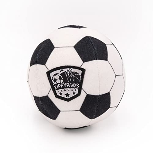 Zippy Paws ZP938 SportsBallz - Soccer Hundespielzeug, 200 g von ZippyPaws