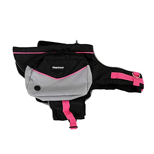 ZippyPaws Adventure Rucksack – Pink – L von ZippyPaws