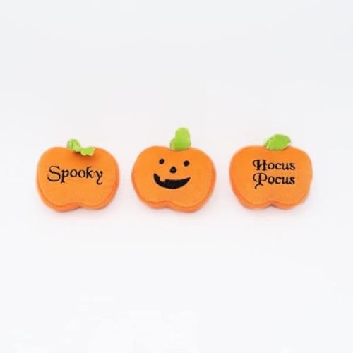 ZippyPaws Halloween Miniz - Kürbisse (3er-Pack) von ZippyPaws