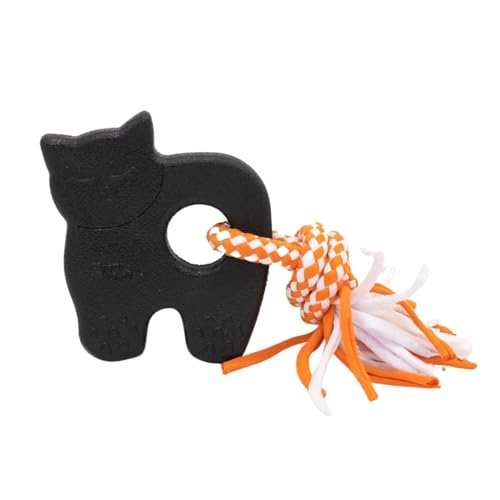 ZippyPaws Halloween-ZippyTuff-Beißring – Schwarze Katze von ZippyPaws