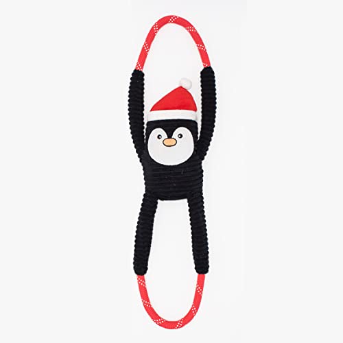 ZippyPaws Holiday RopeTugz® – Pinguin von ZippyPaws