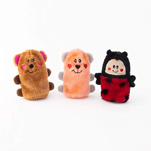 ZippyPaws Quietsch-Buddies zum Valentinstag (3er-Pack) von ZippyPaws