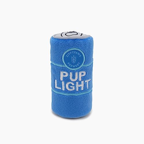 ZippyPaws Quietschdose – Pup Light, 24er-Karton – Langlebiges und sicheres Hundespielzeug mit Quietsche, Interaktives Design für Spielspaß, Geeignet für kleine & große Hunde, Perfekt für Unterhaltung von ZippyPaws