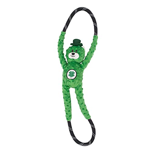 ZippyPaws St. Patrick's RopeTugz® - Glücksbär von ZippyPaws