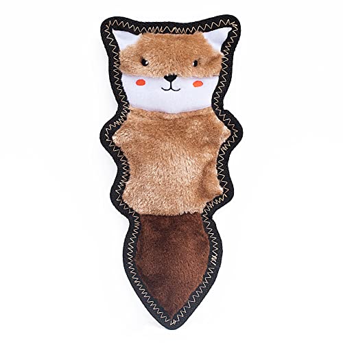 ZippyPaws ZP882 ZStitch Skinny Peltz Chipmunk Quietschspielzeug von ZippyPaws