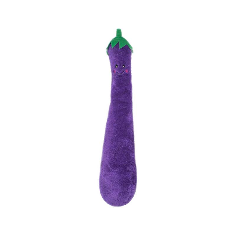 ZippyPaws - Jigglerz Veggies - Aubergine - 51 x 8 cm von Zippypaws