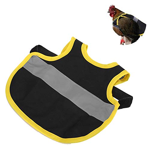 Reflektierende Weste für Haustiere, Schutzkleidung mit Verstellbarem Band für Huhn, Ente, Gans von Zisemeil