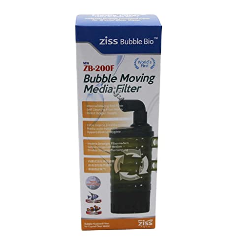 Ziss Aqua Bubble Bio Moving Media Filter für Fische (ZB-200F) von Ziss Aqua