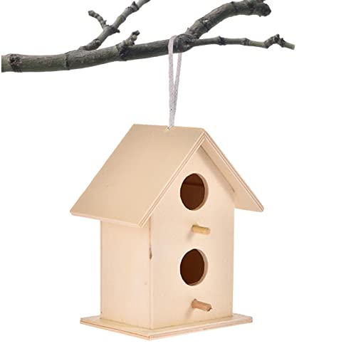 Bluebird Häuser für draußen, Vogelhäuschen aus Holz im Freien, Vogelhütte für Außenräumung, Tag der offenen Tür, Nistkasten Ziurmut von Ziurmut