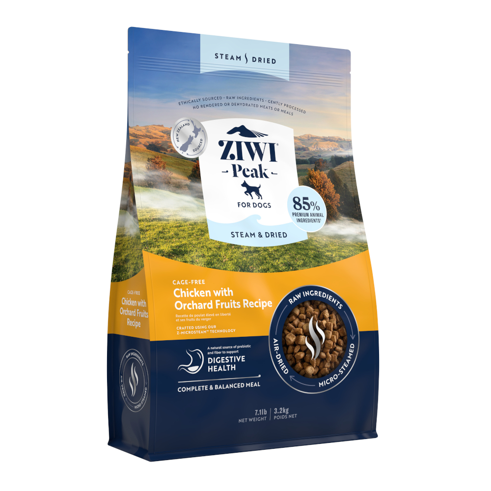 Ziwi Peak Steam & Dried Huhn - 3,2 kg von Ziwipeak