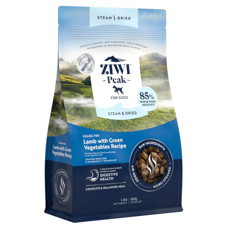 Ziwi Peak Steam & Dried Lamm - 800 g von Ziwipeak