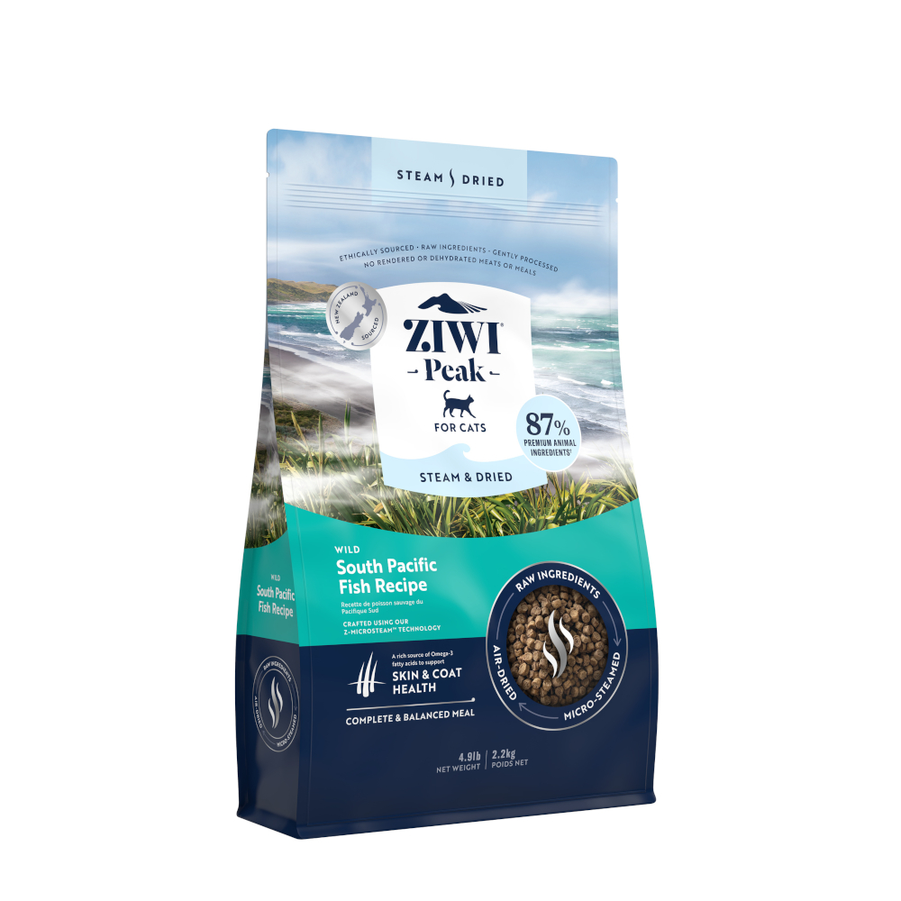 Ziwi Peak Steam & Dried Wilder Südpazifik Fisch - 2,2 kg von Ziwipeak