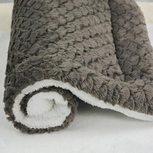 Zjwchao Haustier-Schlafmatte, warmes Hundebett, weiches Fleece, Haustierdecke, Welpenschlafmatte von Zjwchao