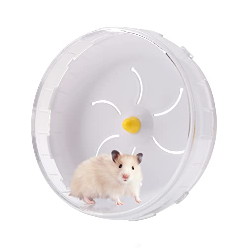 Zjyufy 8. 7,6 cm lautloses Hamster-Trainingsrad, große Hamster-Laufräder für Igel, Rennmäuse, Mäuse oder andere Kleintiere von Zjyufy