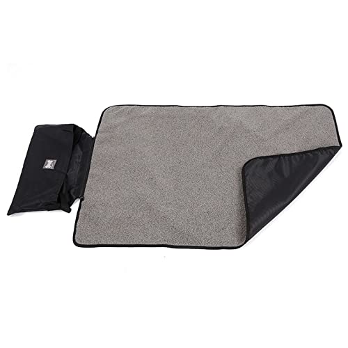 Zjyufy Faltbare wasserdichte Haustier Decke Camping Decke Hund Katze Mat 100 x 70 cm, Warme Reisedecke für Hunde und Katzen für Drinnen und Draußen von Zjyufy