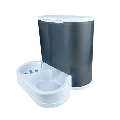 Automatischer Hundenapf Wasserbrunnen Doppelnapf Futterstation für Haustier Trinken Essen Automatischer Hundenapf Wasserbrunnen Doppelnapf Futterstation für Haustier Trinken Essen von Zkydhbd