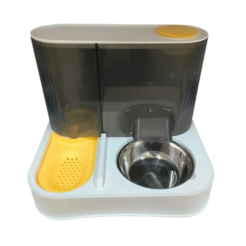 Zkydhbd Erhöhte Katzenhund Schüssel Leckdelikte Trinkflasche Abnehmbarer Metall Feeder Sparsparende Design Abnehmbares Doppelkatzen Set Set Zkydhbd Erhöhte Katzenhund Schüssel Leckdelikte Trinkflasche Abnehmbarer Metall Feeder Sparsparende Design Abnehmbares Doppelkatzen Set Set von Zkydhbd
