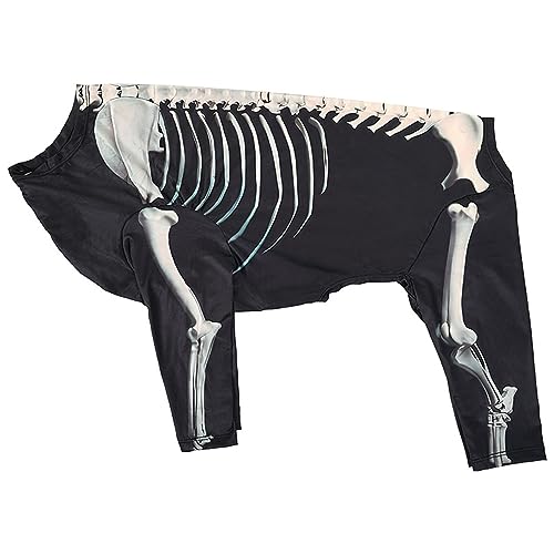 Zkydhbd Hund Halloween Sweatshirt Pullover Hoodie Shirt Hunde Skelette Kostüm Alle Rassen Haustier Outfit Für Festival Zkydhbd Hund Halloween Sweatshirt Pullover Hoodie Shirt Hunde Skelette Kostüm Alle Rassen Haustier Outfit Für Festival von Zkydhbd