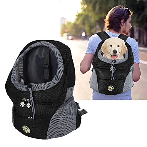 Haustier-Hundeträger-Rucksack, atmungsaktiver Hundeträger-Rucksack, Haustier-Rucksack, Belüftungskomfort, geräumiger Umweltschutz, schönes Aussehen, Hunderucksack (S) von Zoeyilan