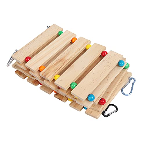 Hühnerschaukel, Holz-Hühnerleiter, Hühnerstall-Schaukelspielzeug, Hühnerstall-Spielzeug für Vögel, Geflügel, Hahn, Küken (Groß) von Zoeyilan