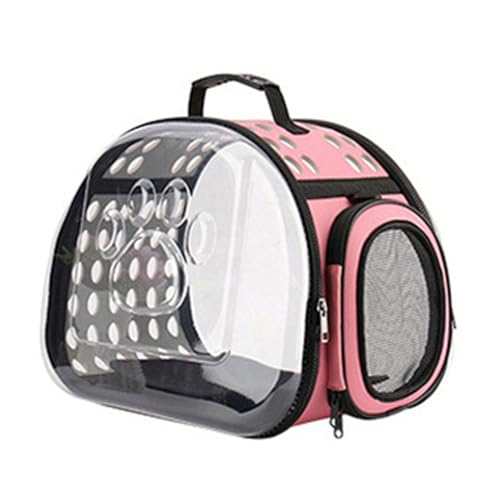 Katzen-Rucksack-Träger, Reise-Haustier-Luftpolster-Rucksack-Träger, Raumkapsel, transparente tragbare Taschen für kleine Haustiere, Katzen, Hunde, entworfen für Wandern, von Zoeyilan