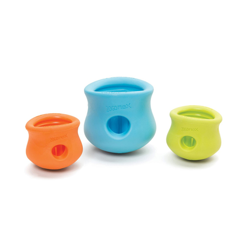 Zogoflex Toppl Treat Toy - Aqua - L von West Paw,Zogoflex