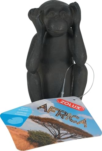 Zolux Afrika Affe Ich höre nicht Decosri für Aquarien von Zolux