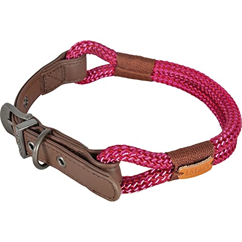 Zolux - IMAO Hyde Park Hundehalsband, 11 mm x 60 cm, Fuchsia, ZO-466779FUS von Zolux