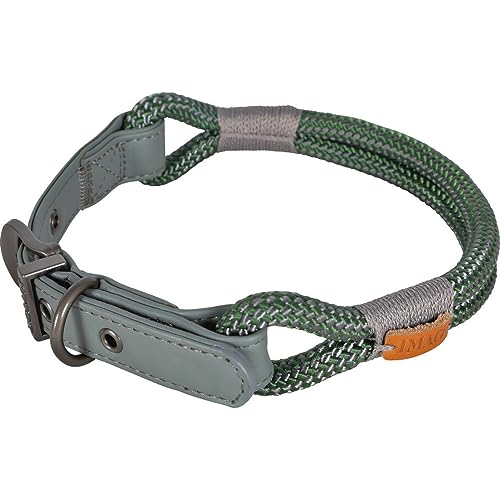 Zolux - IMAO Hyde Park Hundehalsband, 9 mm x 50 cm, Khaki für Hund. -ZO-466778KAK von Zolux