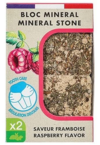 Zolux - Mineralblock Eden Geschmack Himbeere 200 g für Nagetiere – ZO-234049 von Zolux