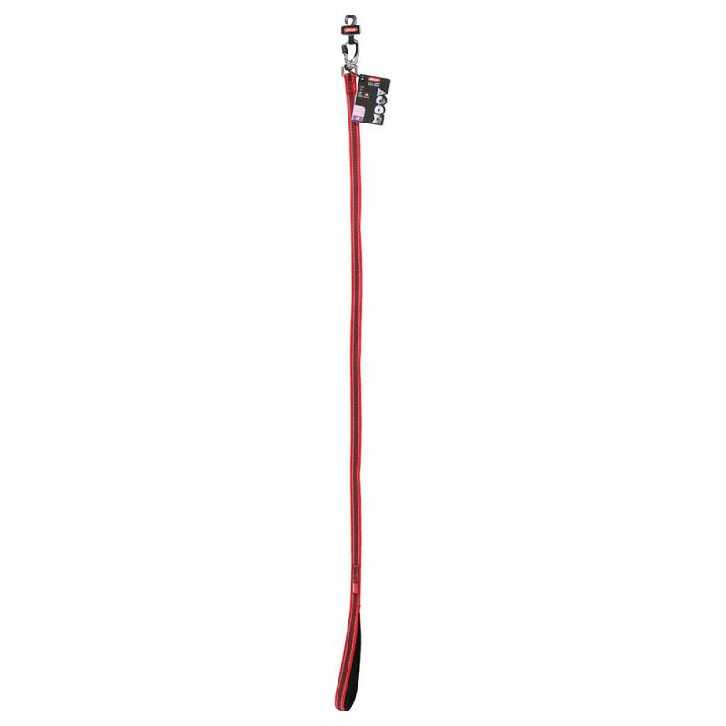 Zolux Moov Hundeleine, rot - 120 cm lang, 20 mm breit von Zolux