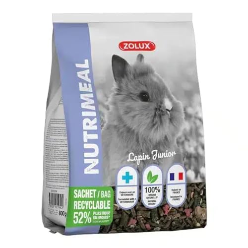 Zolux Nutrimeal3 Kaninchenfutter für Junior, 800 g von Zolux