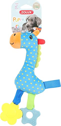 Zolux Plüschspielzeug Puppy Rio Giraffe, Blau von Zolux