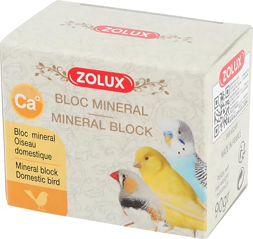 Zolux – Salzblock – Mineralien Vögel 90 g von Zolux