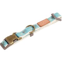 Zolux Taiga Halsband, blau - Halsumfang 25 - 40 cm, B 15 mm (Größe S) von Zolux