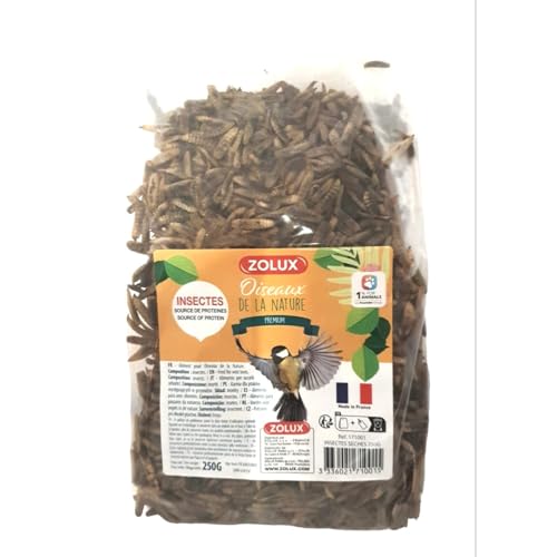 zolux - Getrocknete Insekten 250 g für Vögel von Zolux