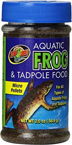 (2 Pack) Zoo Med Aquatic Frogs and Tadpoles Healthy Food Micro Pellet 2 ounces von Zoo Med