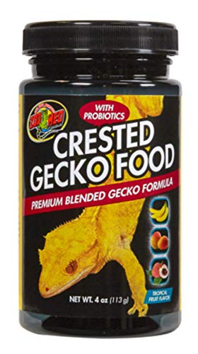 (3 Pack) Zoo Med Crested Gecko Food Tropical Fruit Flavor 4 Ounce von Zoo Med