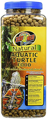 (6 Pack) Zoo Med Natural Aquatic Turtle Food Pellets with Vitamin Minerals 13 oz von Zoo Med