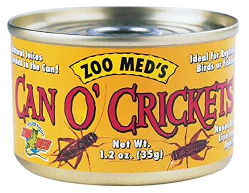 Zoo Med (2 Pack) Can O' Crickets Canned Food for Reptiles 1.2 Ounces von Zoo Med