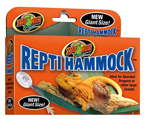 Zoo Med (4 Pack) Reptile Hammock Giant for Bearded Dragons & Other Large Lizards von Zoo Med